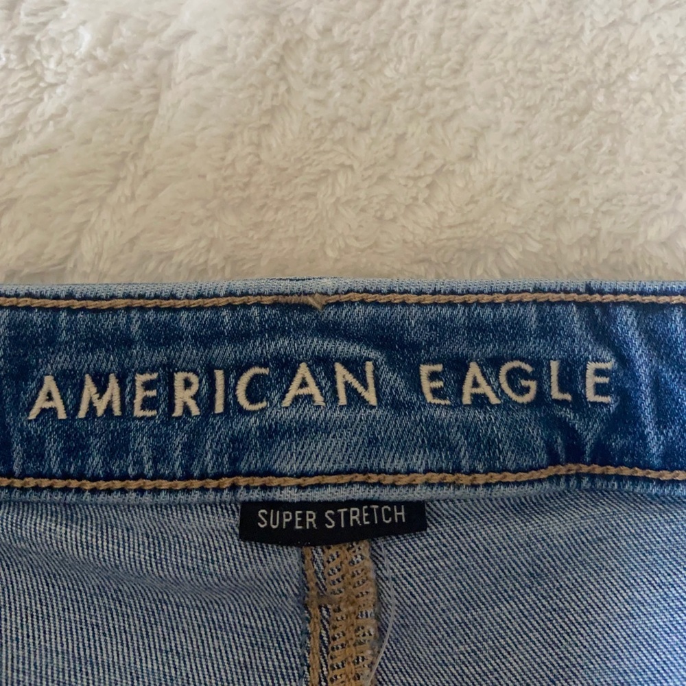 AE Ripped Flare Jeans (Try On In Last Two Pics)